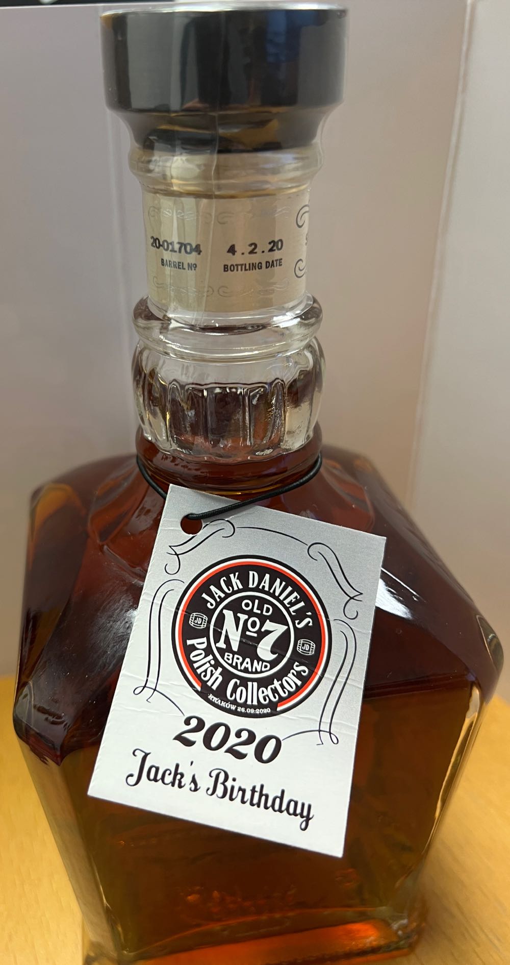 Jack’s Birthday 2020 - Jack Daniel Distillery (700 mL) alcohol collectible - Main Image 2