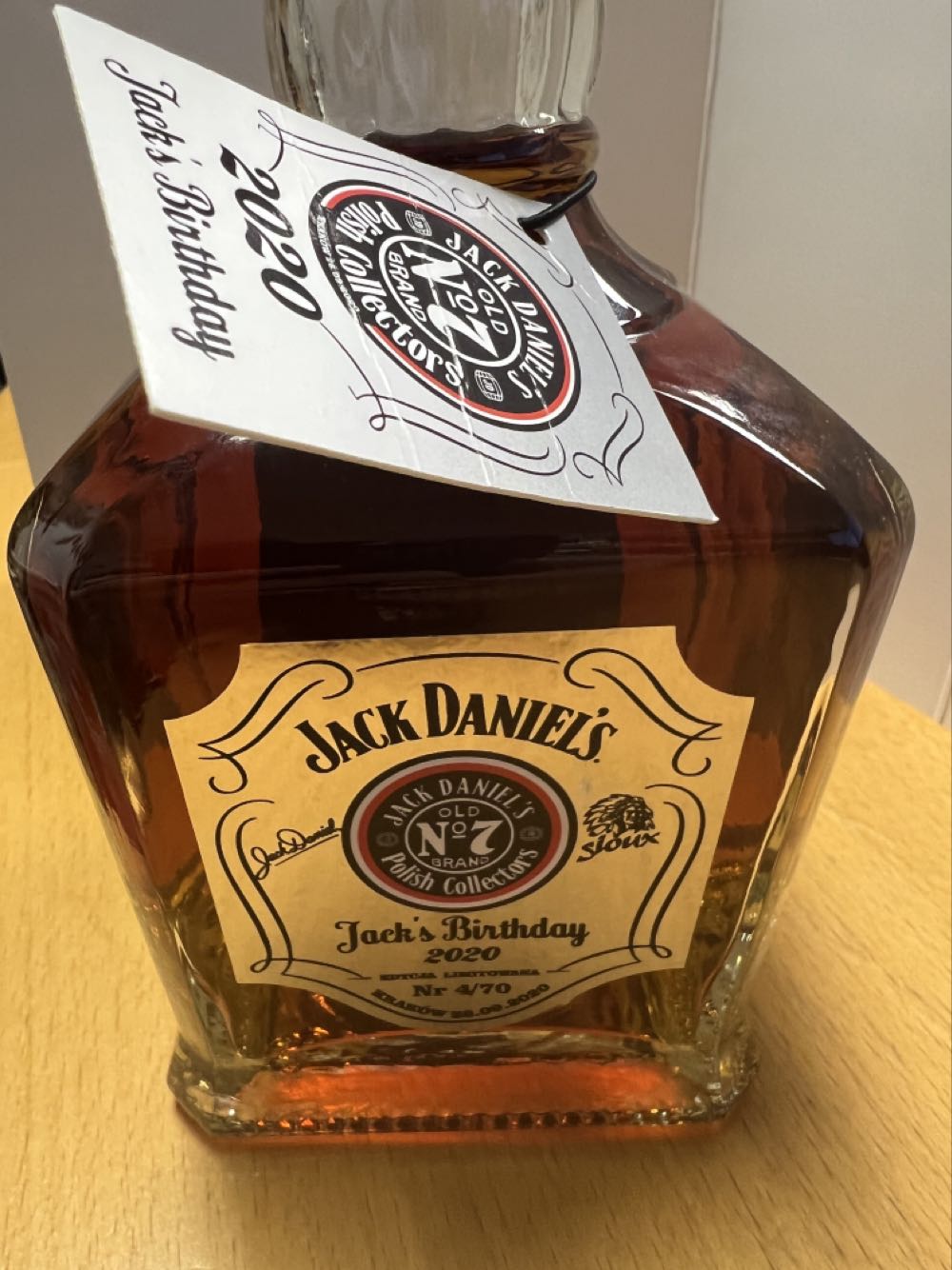 Jack’s Birthday 2020 - Jack Daniel Distillery (700 mL) alcohol collectible - Main Image 4