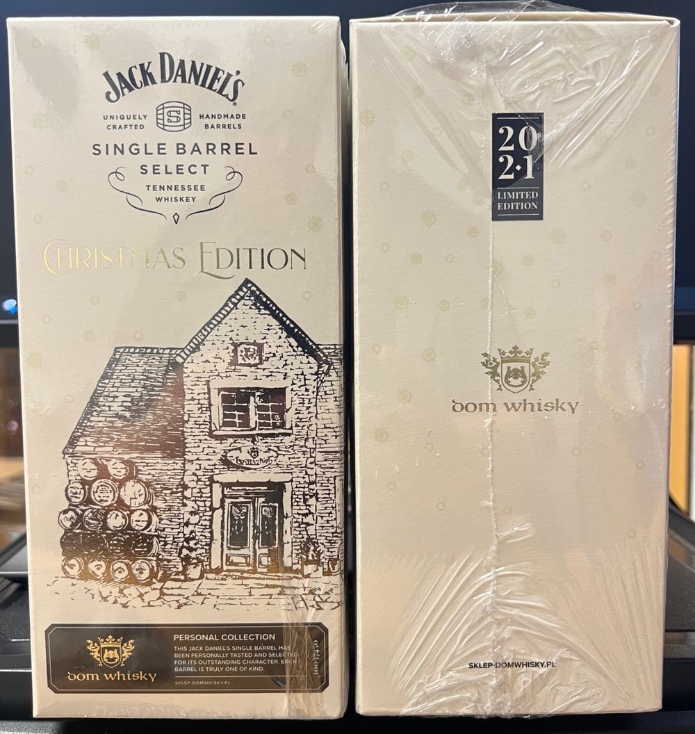 Dom’s Whisky Christmas Edition 2021 - Jack Daniel Distillery (700 mL) alcohol collectible - Main Image 2