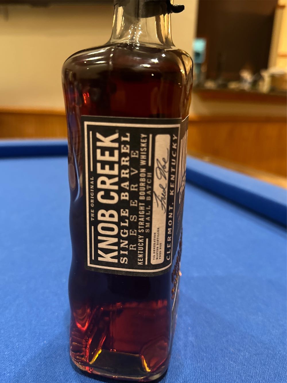 Knob Creek 9 Year, Single Barrel Reserve (Hand Bottled) - Knob Creek Distilling Company (750 mL) alcohol collectible [Barcode 080686016816] - Main Image 2