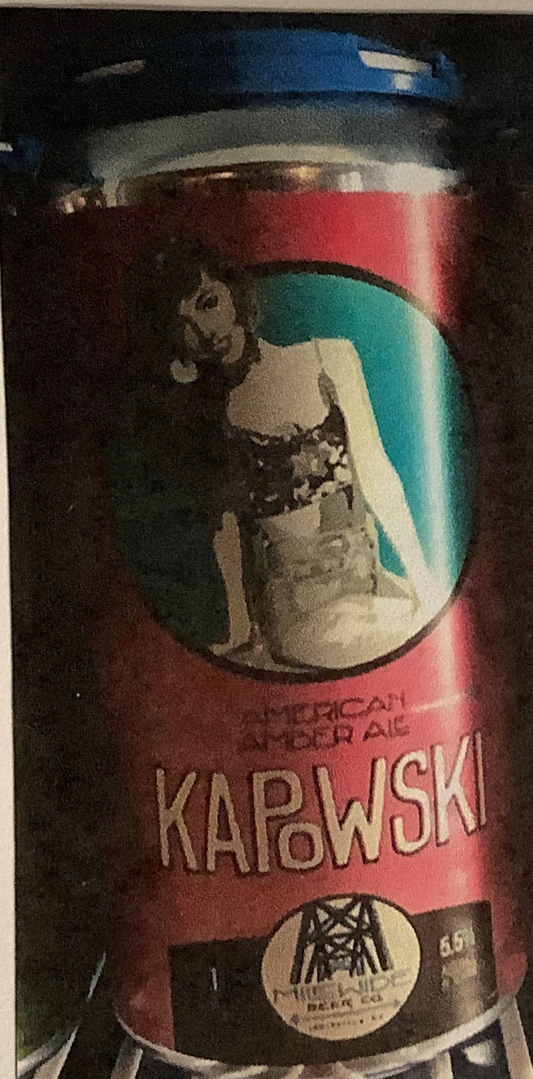 Mile Wide Kapowski Amber - Mile Wide Beer Company, Louisville alcohol collectible - Main Image 2