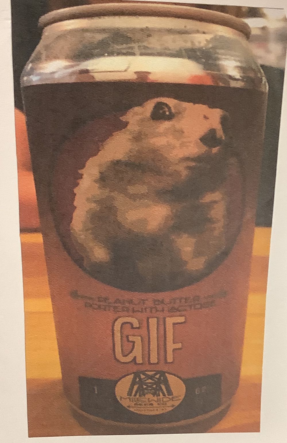 Mile Wide GIF - Mile Wide Beer Company, Louisville alcohol collectible - Main Image 2