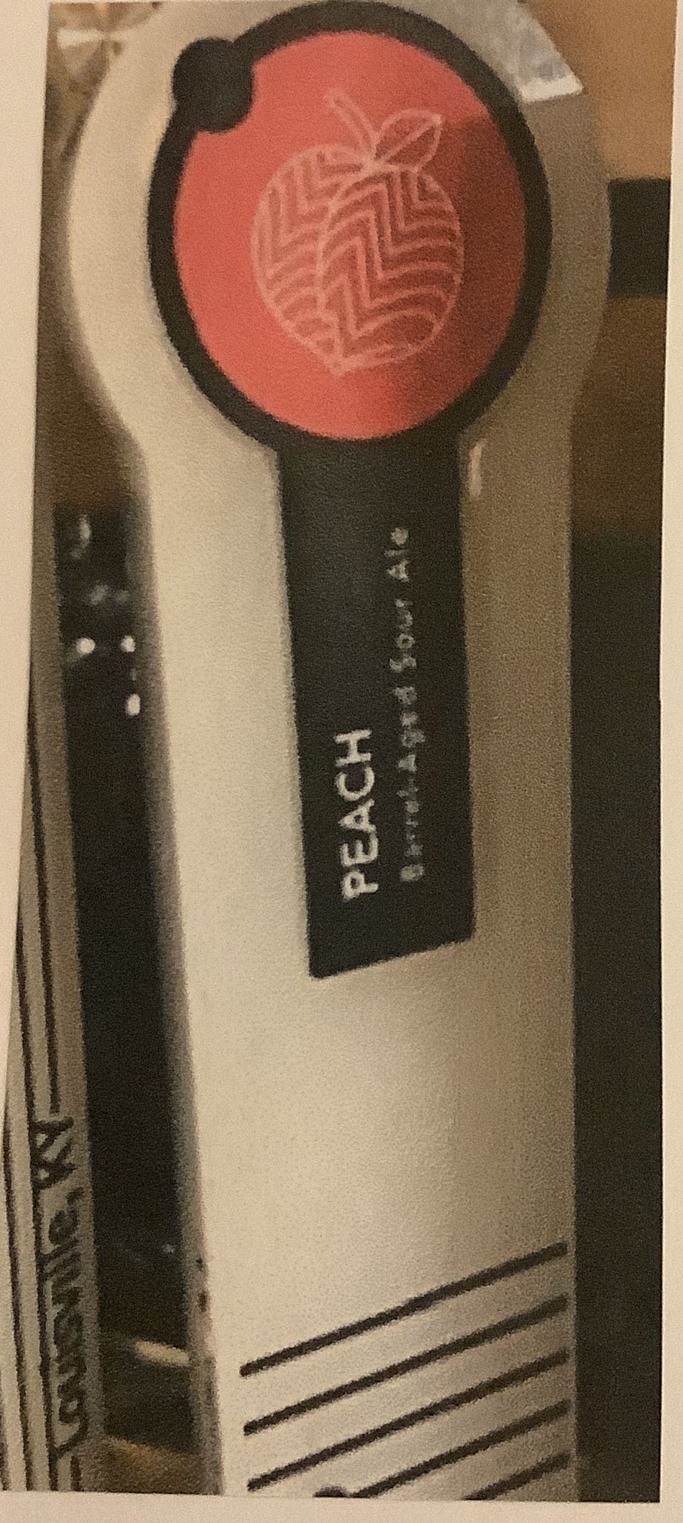 Gravely Peach Barrel Aged - Gravely Brewing Company, Louisville alcohol collectible - Main Image 2