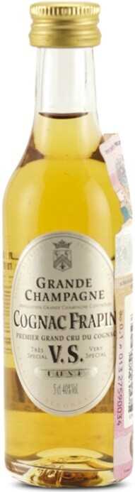 Frapin VS Luxe Grand Champagne, Premier Grand Cru Du - France (50 mL) alcohol collectible - Main Image 1