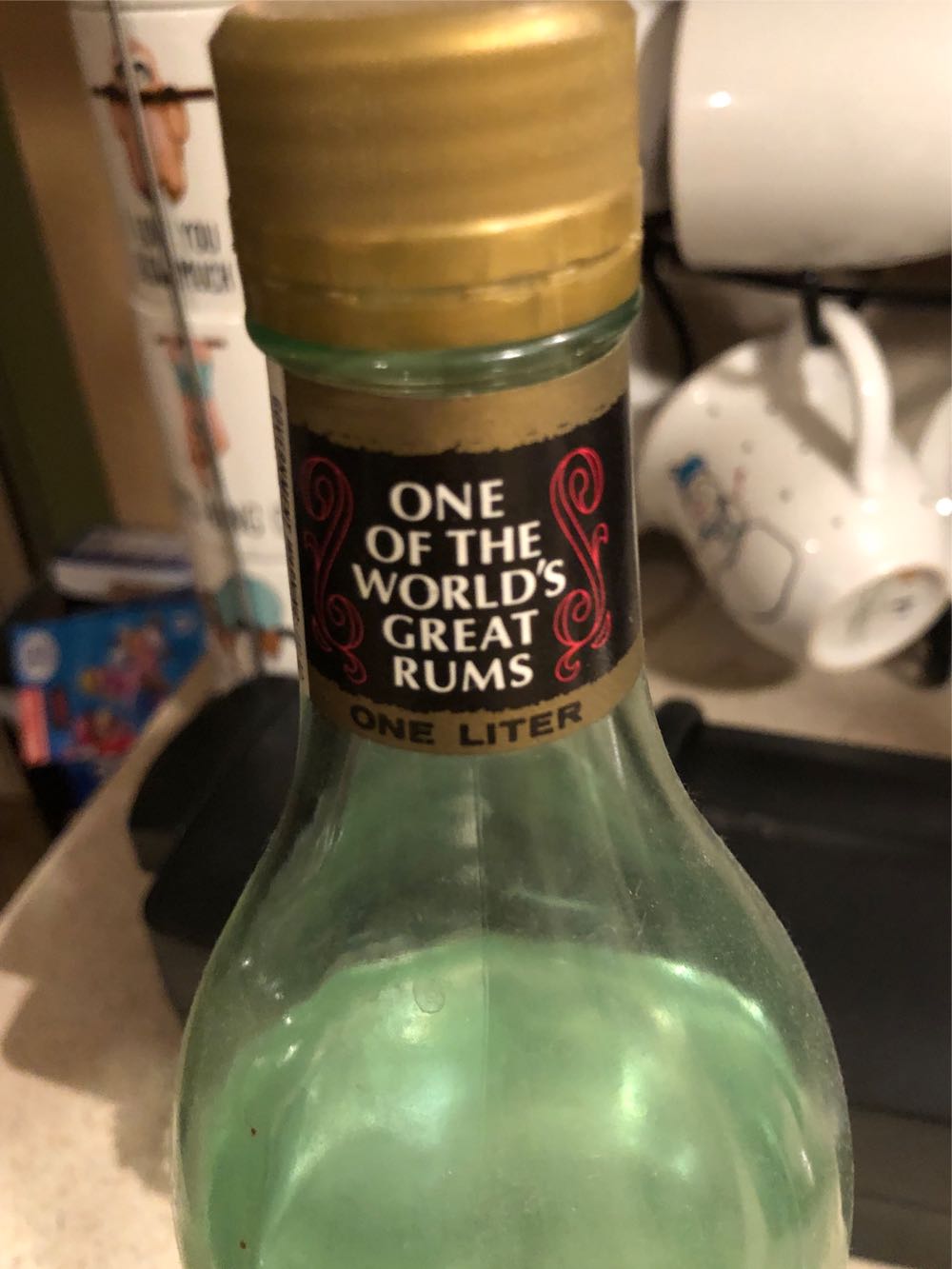 Jose Gaspar Rum - Jose Gaspar (1 L) alcohol collectible - Main Image 2