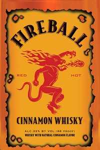 Fireball  - Sazerac Company (100 mL) alcohol collectible - Main Image 2