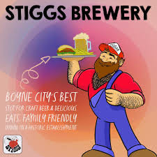 Stiggs Butterfly Blue - Stiggs Brewery Boyne City alcohol collectible - Main Image 2