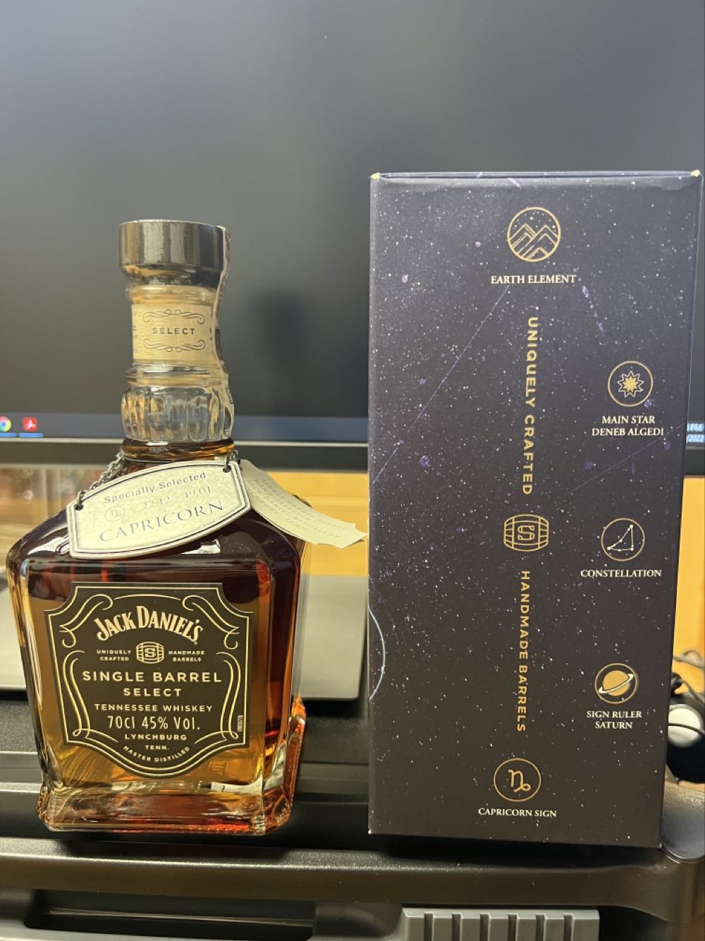 Zodiac Capricorn 2021 Poland - Jack Daniel Distillery (700 mL) alcohol collectible - Main Image 2