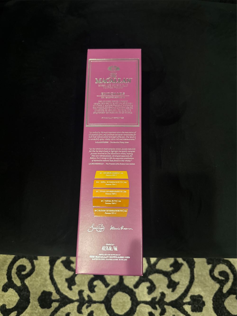 Macallan Edition No 5 - The Macallan Distillers (750 mL) alcohol collectible [Barcode 812066023134] - Main Image 2