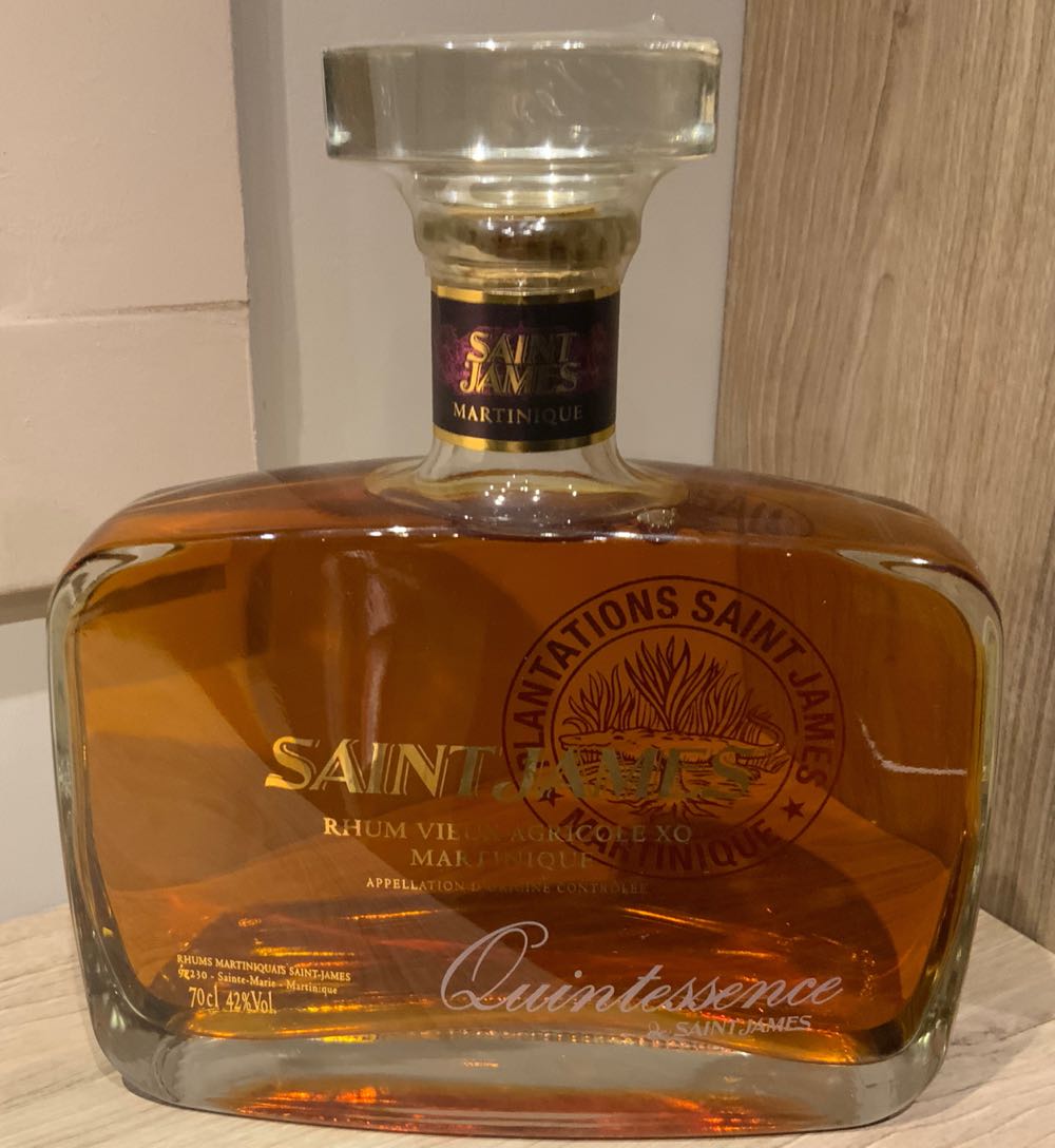 James Rhum Vieux Saint James Quintessence Rhum  alcohol collectible [Barcode 3322177070424] - Main Image 2