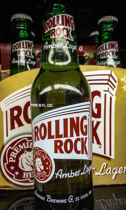 Anheuser-Busch Rolling Rock Red - Anheuser Busch, St Louis alcohol collectible - Main Image 2