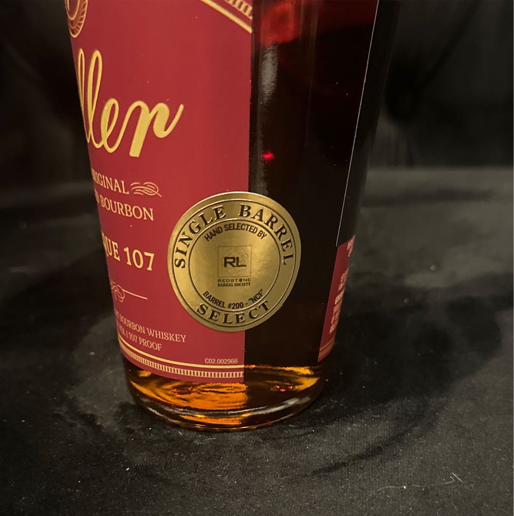 Weller Antique 107 - Buffalo Trace Distillery (750 mL) alcohol collectible [Barcode 088004025649] - Main Image 3
