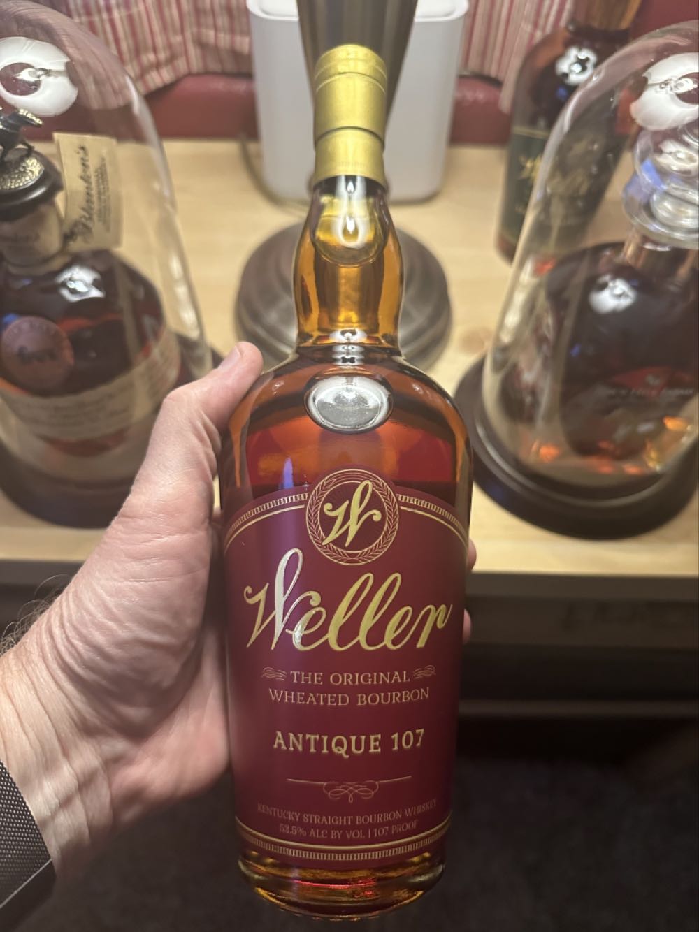 Weller Antique 107 - Buffalo Trace Distillery (750 mL) alcohol collectible [Barcode 088004025649] - Main Image 4