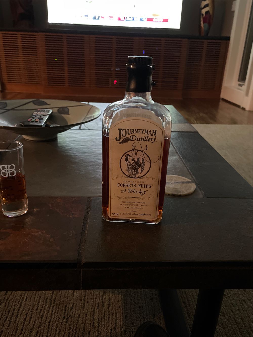 Journeyman Corsets, Whips And Whiskey - Journeyman Distillery (750 mL) alcohol collectible - Main Image 1