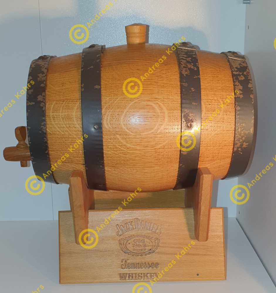 Jack Daniels Holzfass - Jack Daniels Distillery (3 L) alcohol collectible - Main Image 3
