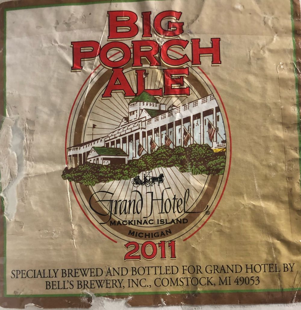 Bell’s Brewery Big Porch Ale - Bell’s Brewery, Comstock alcohol collectible - Main Image 3