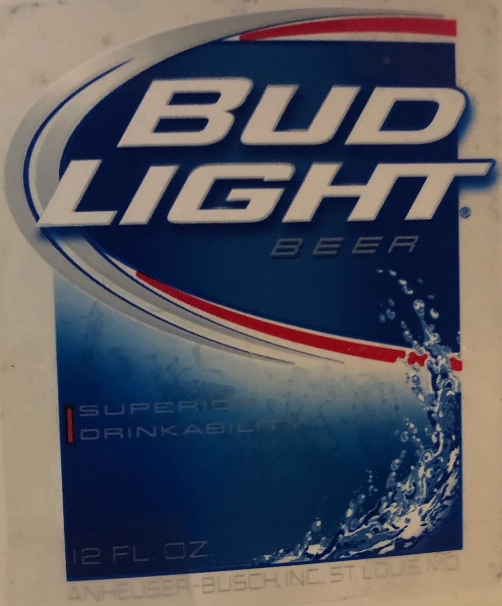 Anheuser-Busch Bud Light - Anheuser Busch, St Louis alcohol collectible - Main Image 2