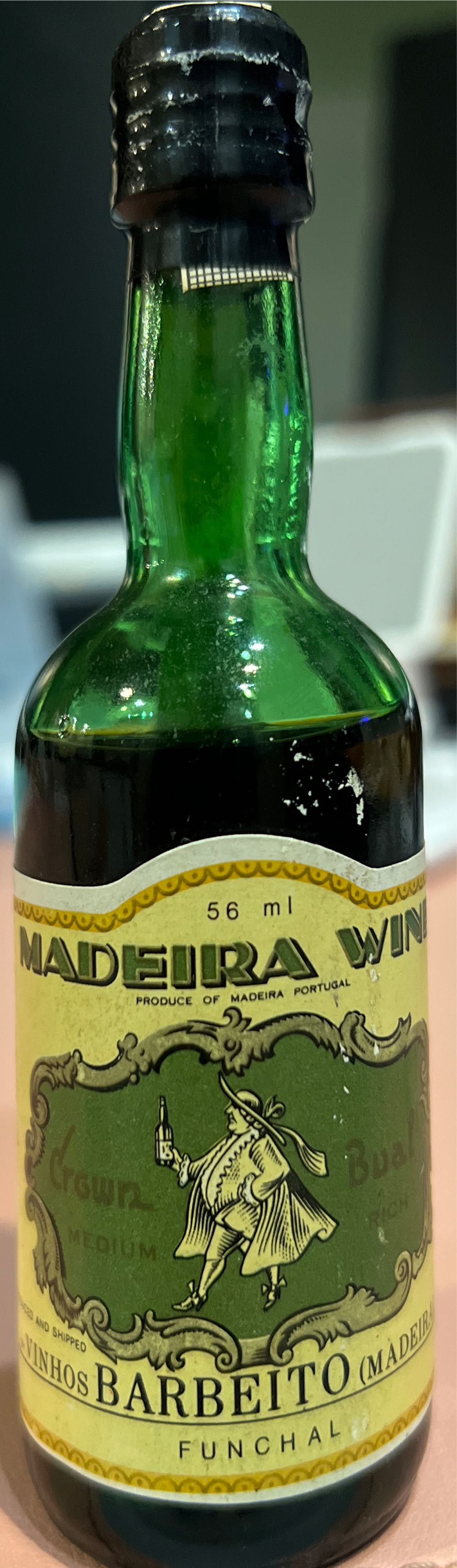 Barbeito Madeira  (50 mL) alcohol collectible - Main Image 2