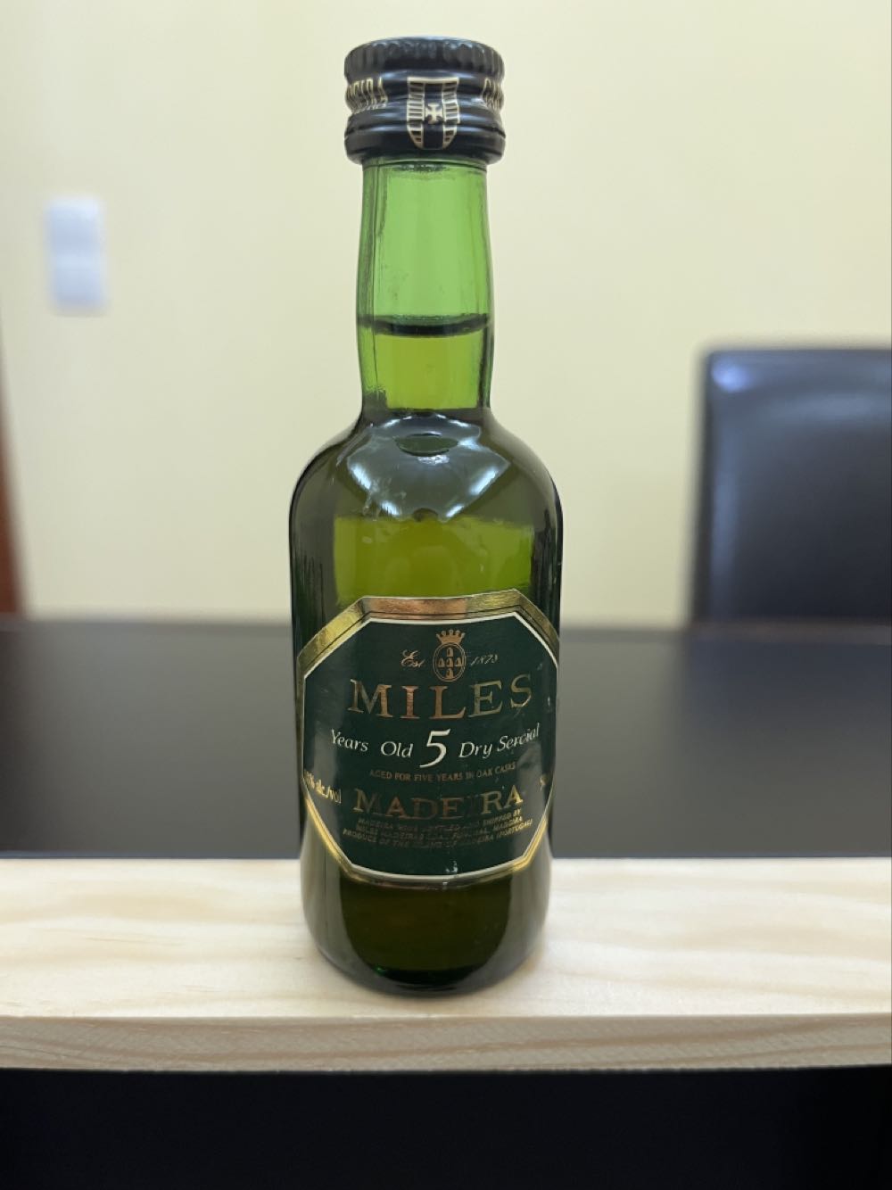 Miles  (50 mL) alcohol collectible - Main Image 1