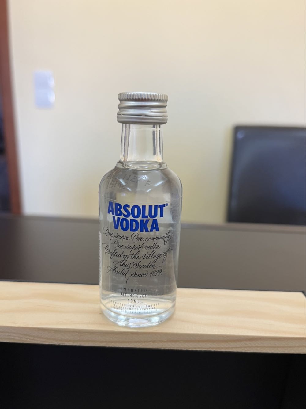 Absolut  (50 mL) alcohol collectible - Main Image 2