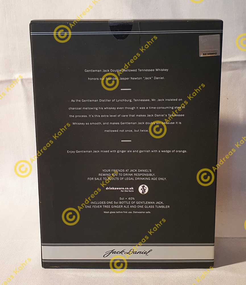 Geschenkset Jack & Ginger - Jack Daniels Distillery (50 mL) alcohol collectible [Barcode 5038635060613] - Main Image 2