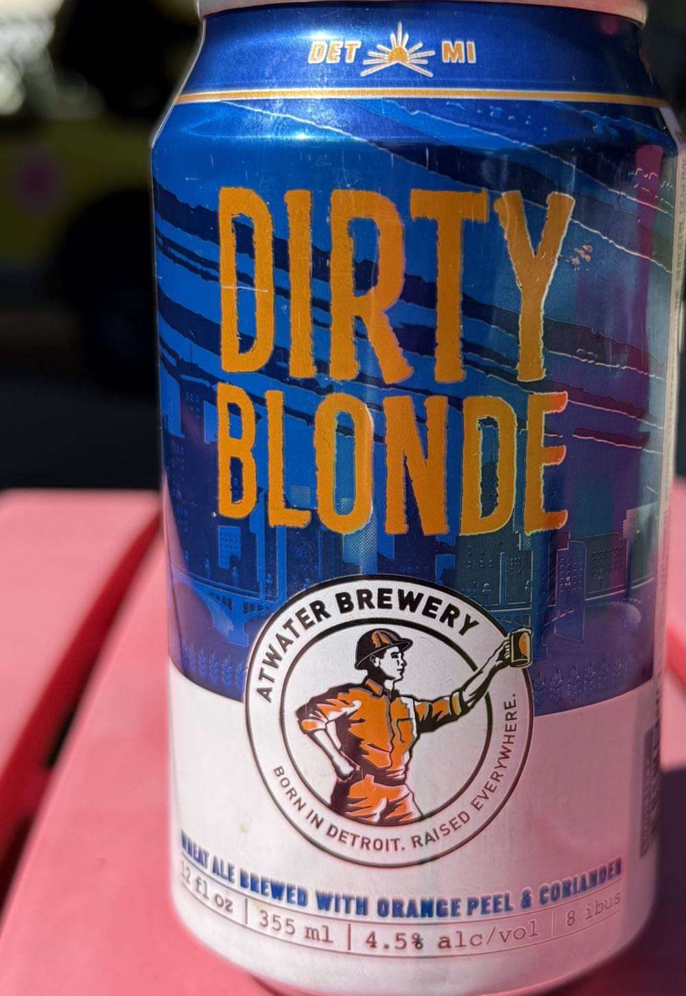 Atwater Dirty Blonde - Atwater Block Brewery, Detroit alcohol collectible - Main Image 2