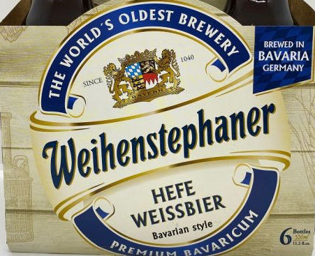 Weihenstephan Hefe Weissbier - Weihenstephan Brewery alcohol collectible - Main Image 2