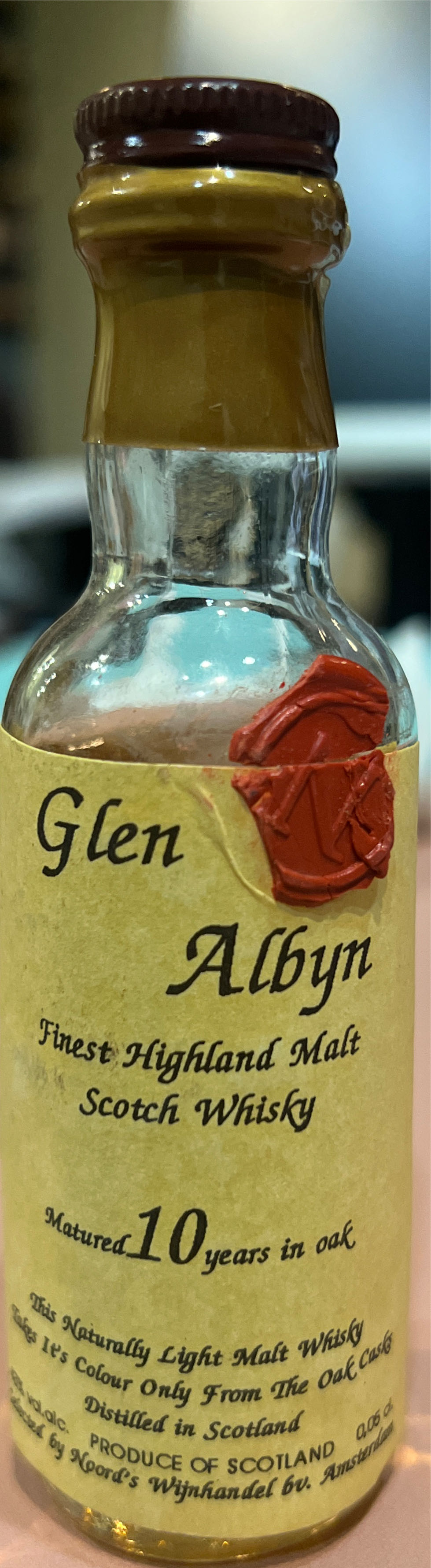 Glen Albyn 1975 46% G&M - Glen Albyn alcohol collectible - Main Image 2