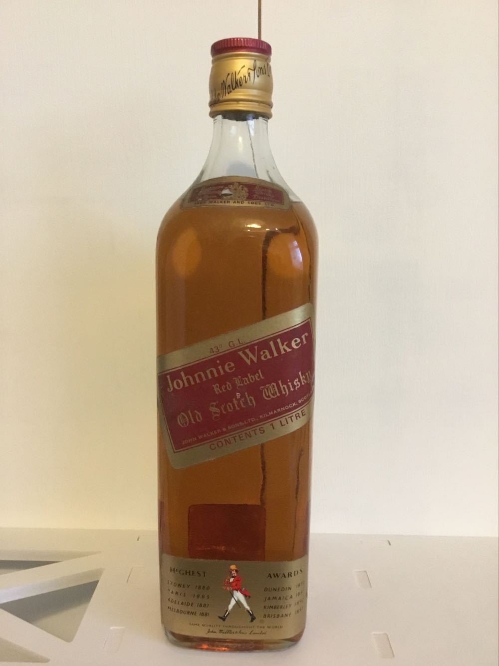 Johnnie Walker43 GL - Johnnie Walker & Sons alcohol collectible - Main Image 1