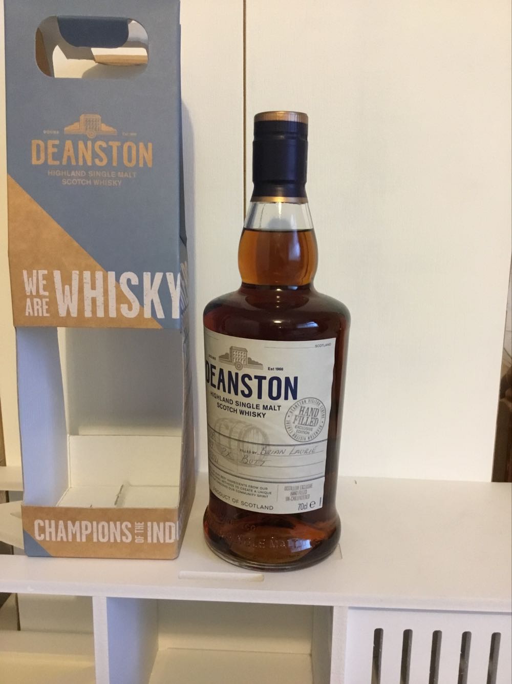 Deanston Px Butt 1997  21/10/2021. 55.7% (2025) - Deanston Distillery alcohol collectible - Main Image 2