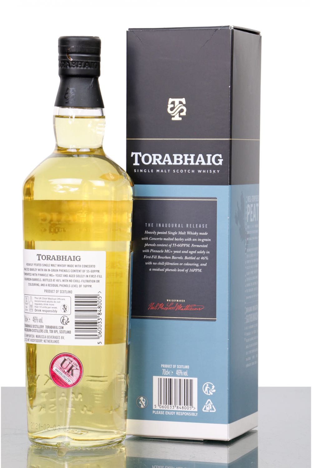Torabhaig The Legacy Series (2025) - Torabhaig (700 mL) alcohol collectible [Barcode 5060033848005] - Main Image 3