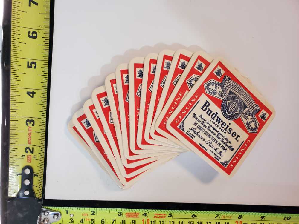 Budwieser coaster   alcohol collectible - Main Image 2