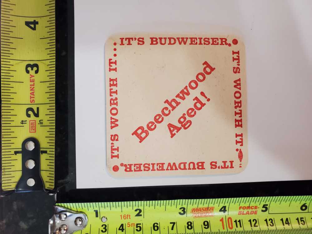 Budwieser coaster   alcohol collectible - Main Image 3