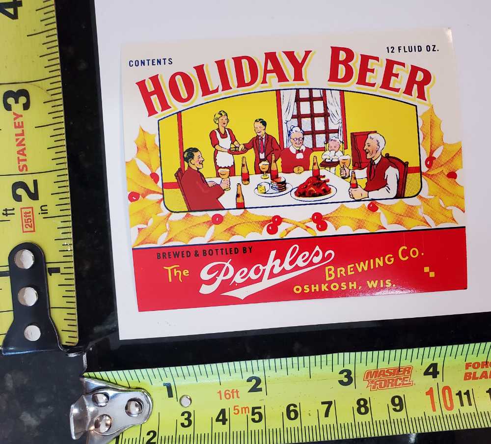 Peoples - People’s Brewing Company alcohol collectible - Main Image 2