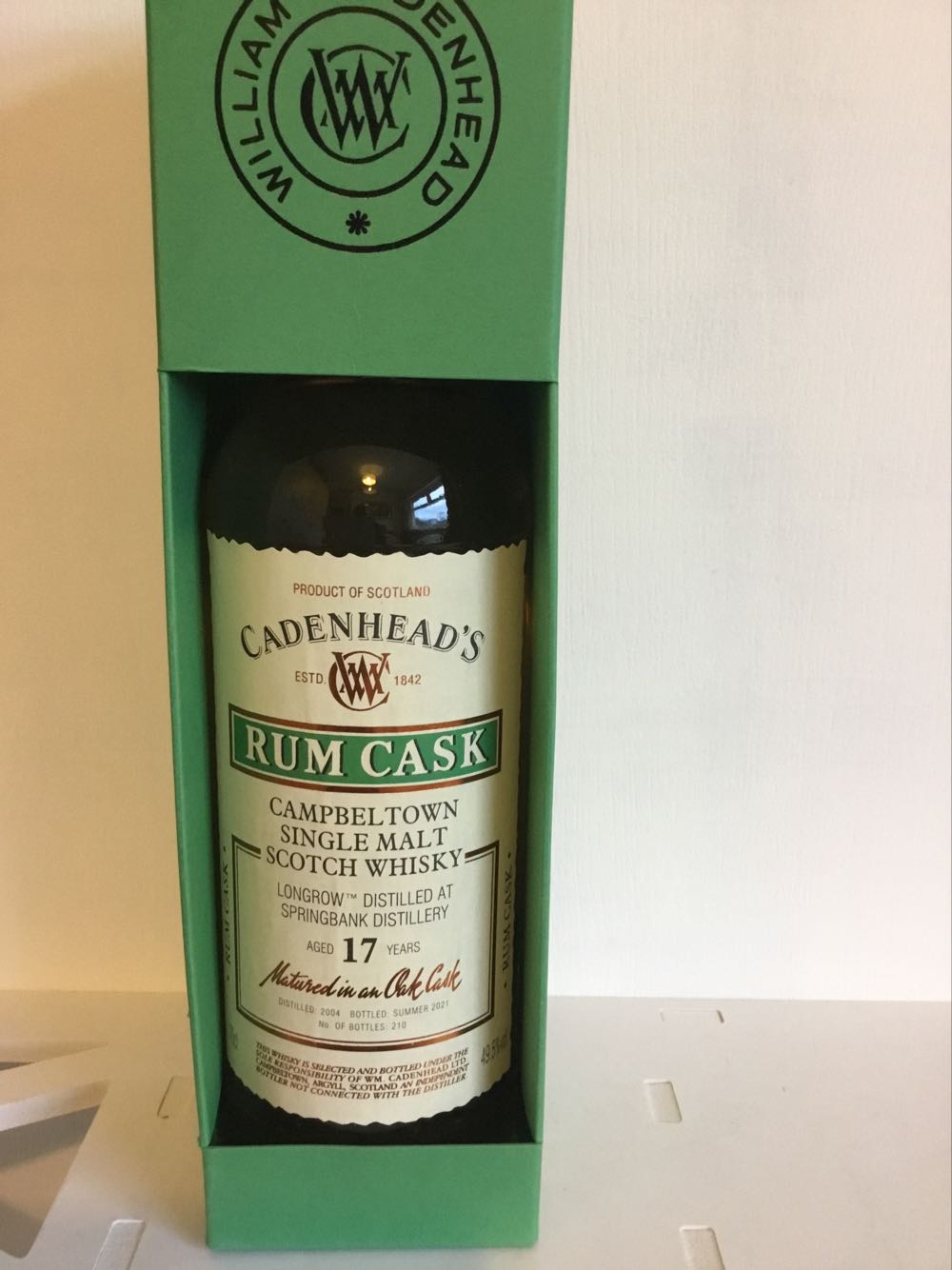 St.Kilian Whisky Online Edition 10 Cask 1282 Ex Sherry PX