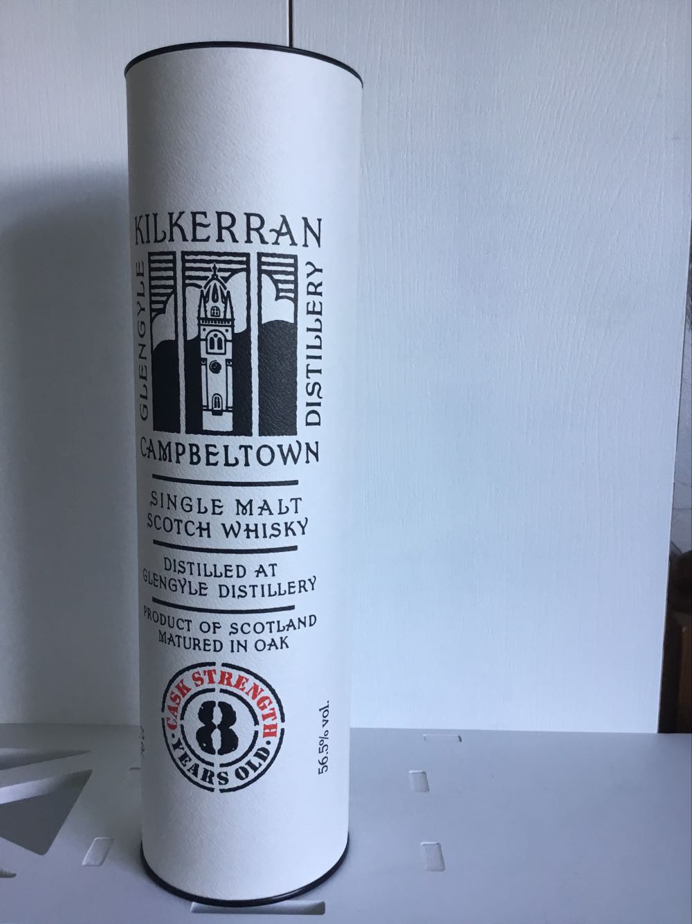 Strength 8 Years Old Cask Strength Whisky Kilkerran 8 Year Old 56.2% (2025) - Kilkerran Glengyle Distillery alcohol collectible [Barcode 610854002701] - Main Image 1