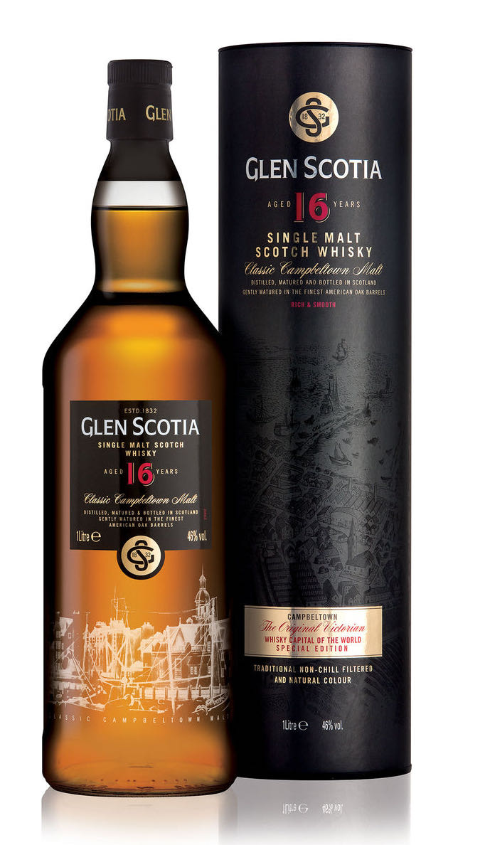 GLEN SCOTIA 16y Singe Malt Scotch Whisky (Special Edition) - Glen Scotia Distillery (1000 mL) alcohol collectible [Barcode 5016840271611] - Main Image 3