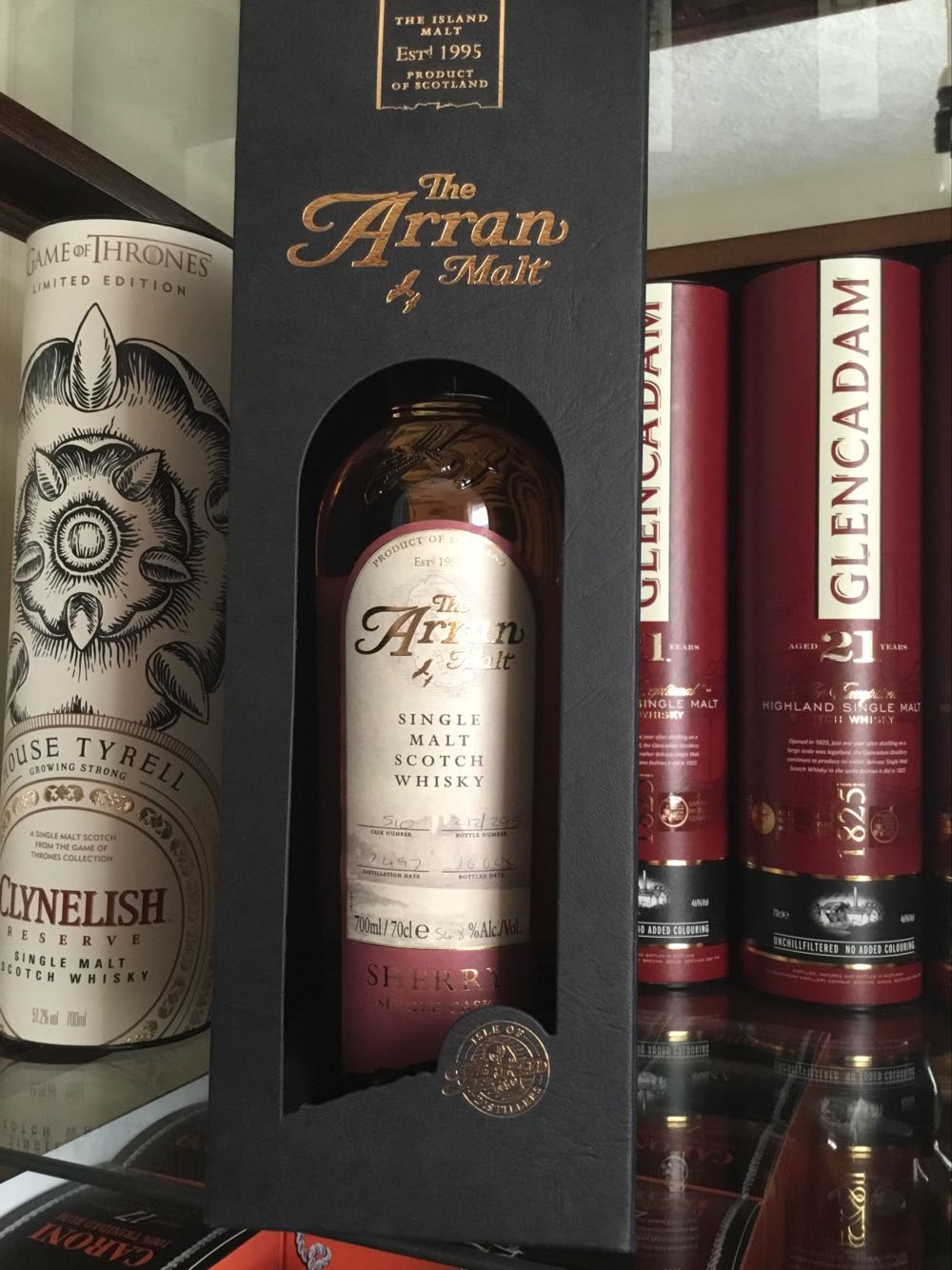 Arran Sherry Cask Single Malt (2025) - Arran Malt alcohol collectible [Barcode 5060044481147] - Main Image 2