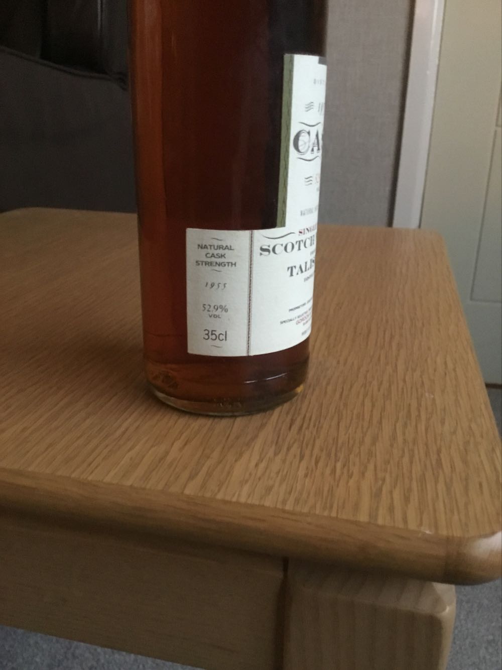 Talisker 1955 Cask Strenght 52.9% G&M 35cl - The Talisker Distillery alcohol collectible - Main Image 2