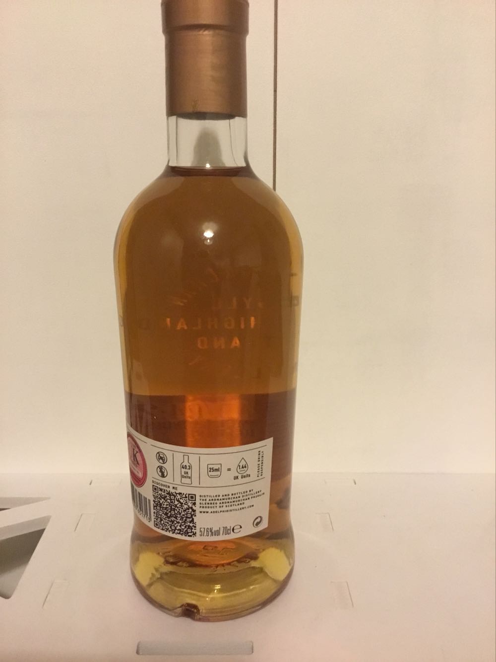 Ardamurchan AD/ 04:21 Paul Launios Release 57.6% - Ardamurchan alcohol collectible - Main Image 2