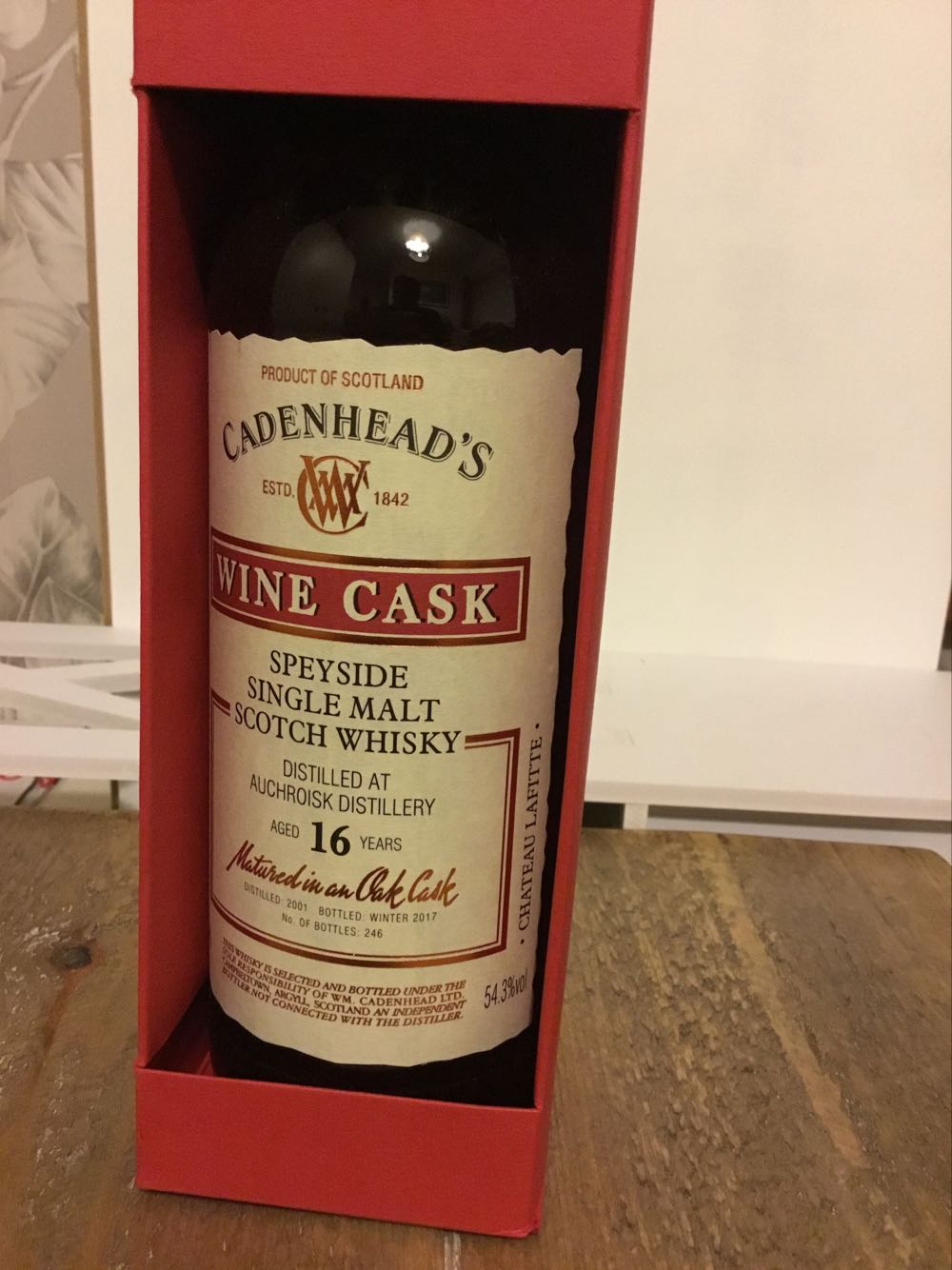 St.Kilian Whisky Z Privat Cask 1843 Ex Portwein Ruby