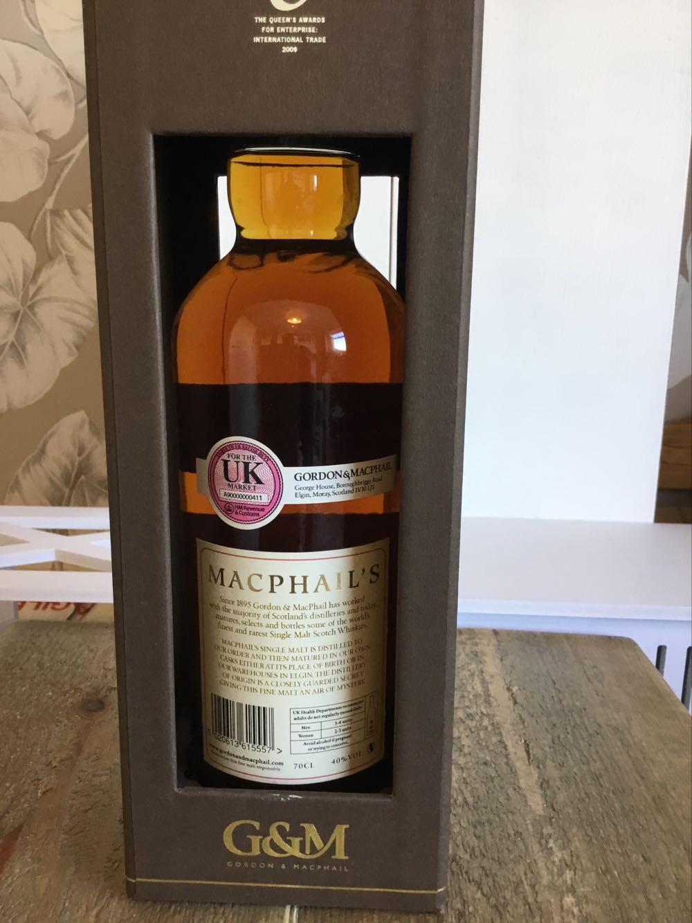 Macphail’s 50 Year Old Gm Ratings And Reviews ...  alcohol collectible [Barcode 5020613615557] - Main Image 2