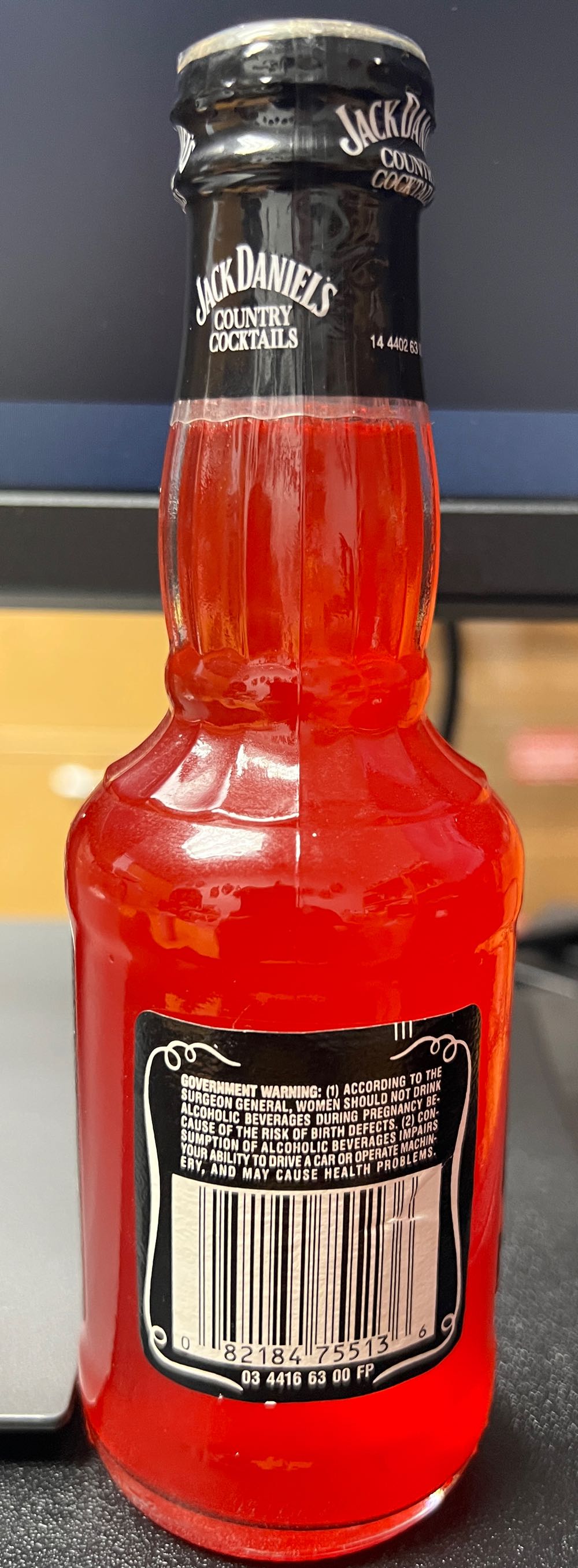 Hurricane Punch - JD Cocktail Company (200 mL) alcohol collectible [Barcode 082184755136] - Main Image 2