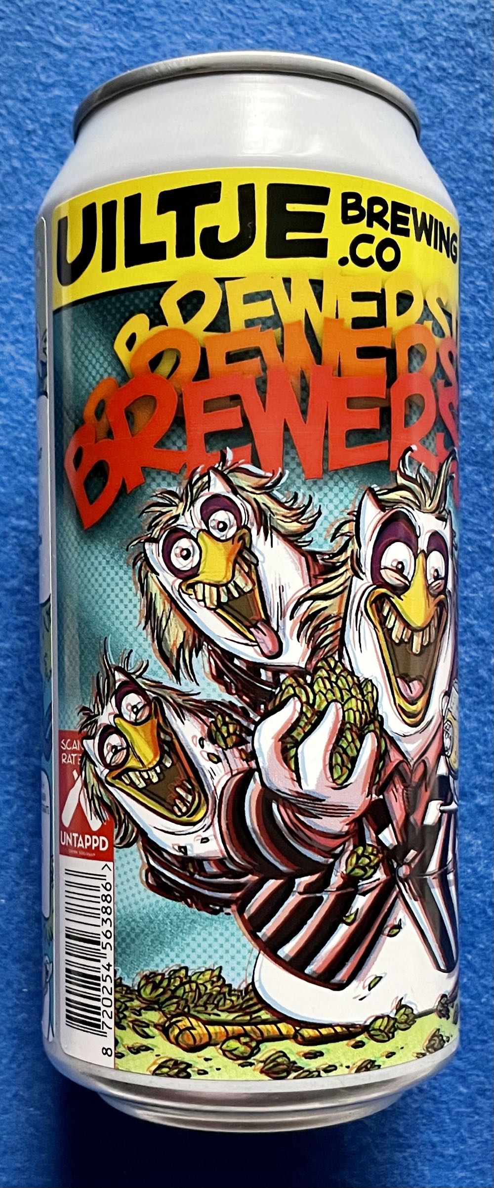 Brewersjuice! Brewersjuice! Brewersjuice! - Uiltje Brewing Company (440 mL) alcohol collectible [Barcode 8720254563886] - Main Image 3