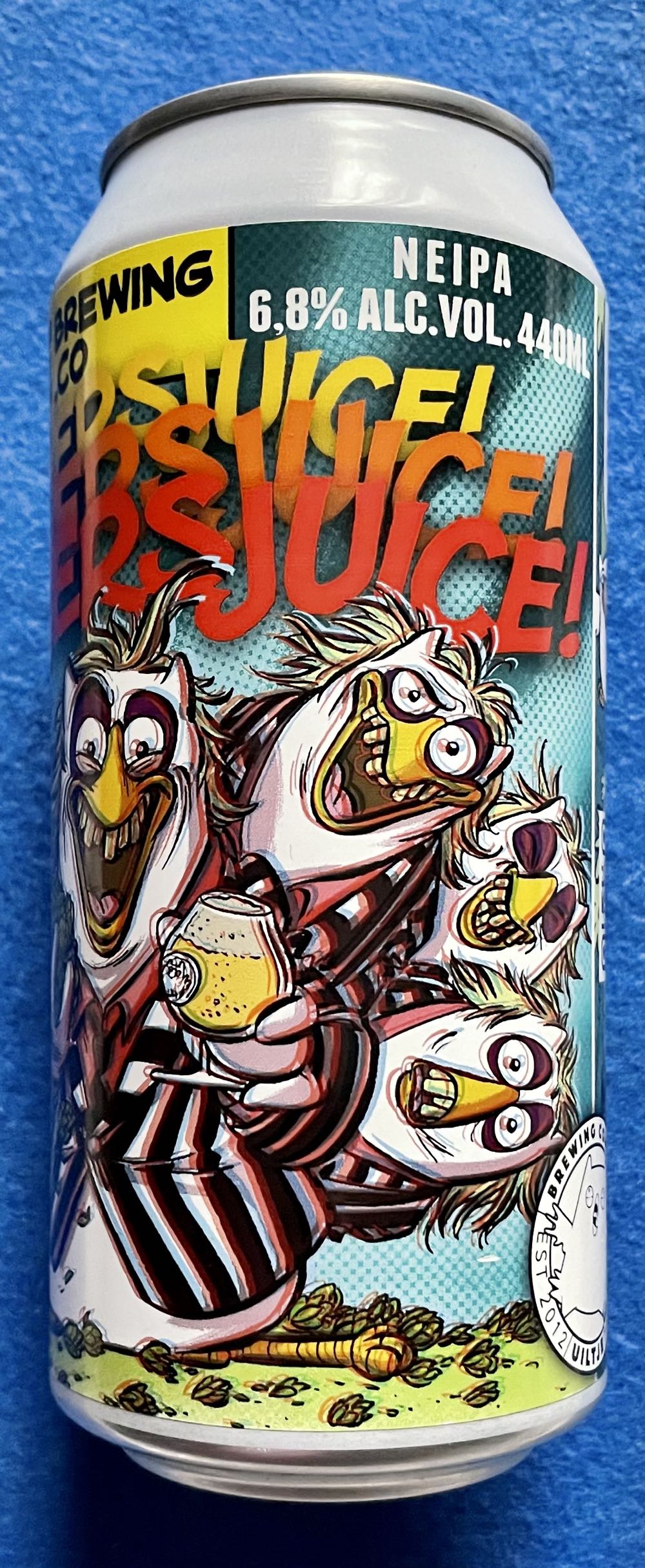 Brewersjuice! Brewersjuice! Brewersjuice! - Uiltje Brewing Company (440 mL) alcohol collectible [Barcode 8720254563886] - Main Image 4