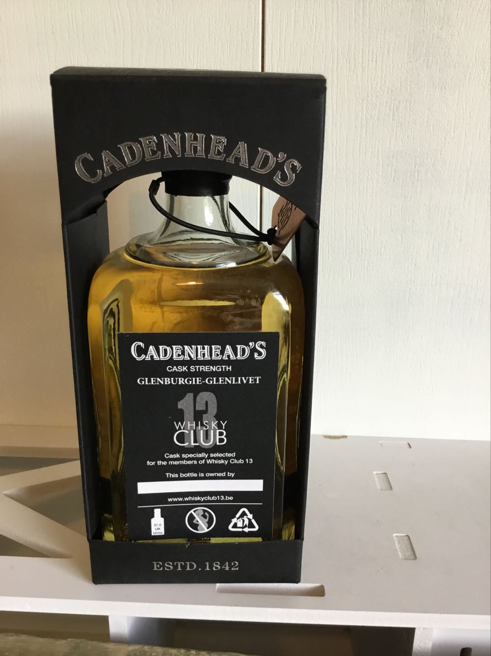 Glenburgie-Glenlivet 13 Yo 53.7% Single Cask (2025) - Glenburgie-Glenlivet alcohol collectible - Main Image 2