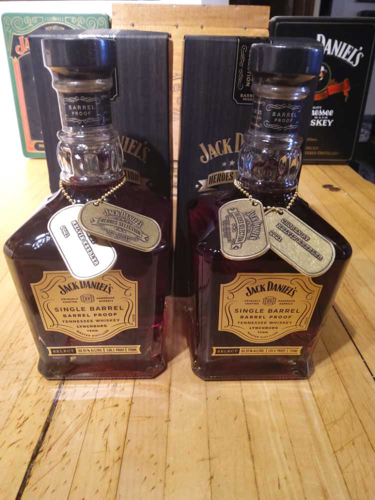 Single Barrel Barrel Proof Heros Selection - Jack Daniel Distillery (750 mL) alcohol collectible [Barcode 082184002100] - Main Image 1