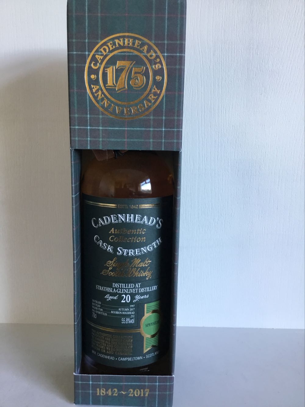 Wm Cadenhead Burnside Blended 46% (2025)