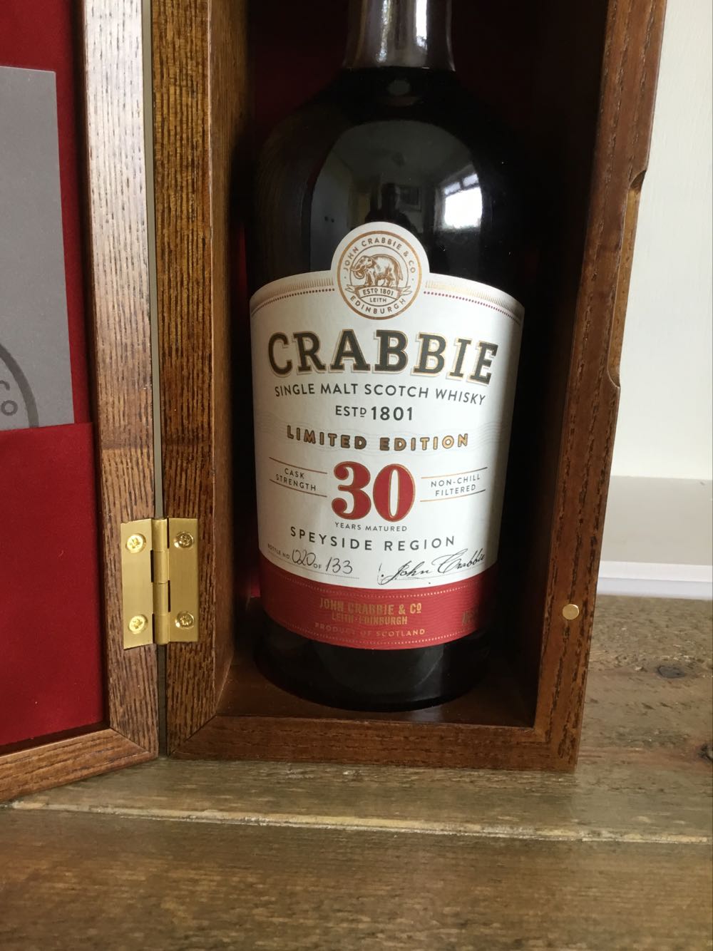 Macallan 30 Yo 53.3% John Crabbie - The Macallan Distillery alcohol collectible - Main Image 3