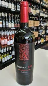 Wine, Red Blend - Apothic (750 mL) alcohol collectible [Barcode 085000017746] - Main Image 4